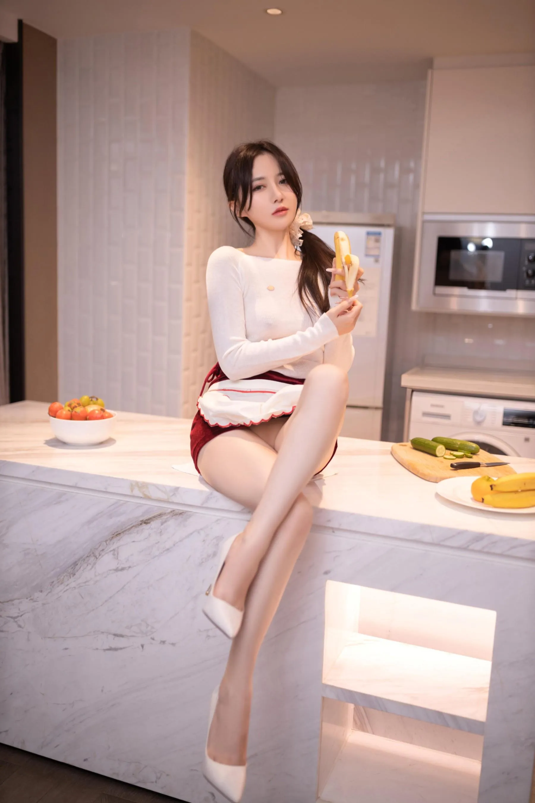 NO.0003 秀人名模鱼子酱Fish内部私购未上架《暗墙》写真 [73P]插图5